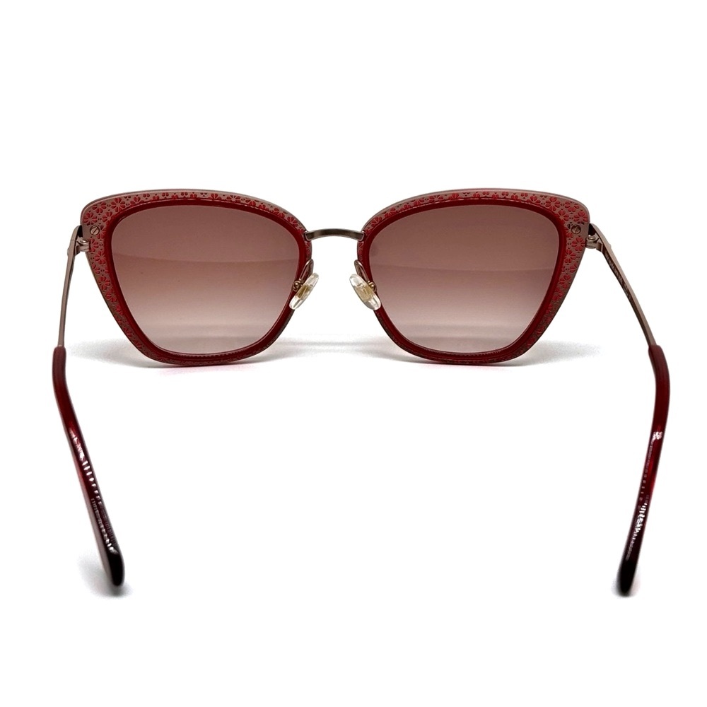 Kate Spade New York Thelma Cat Eye Sunglasses 53MM Red Gold Hello Sunshine 2 - Picture 5 of 10
